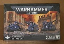 WARHAMMER 40K SPACE MARINES OUTRIDERS 48-41 NEW FACTORY SEALED