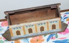ANTIQUE PRIMITIVE Toy NOAH'S ARK With ANIMALS Lot JK — photo 3