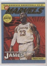 2020-21 Panini Donruss Net Marvels Press Proof LeBron James #15 7y2