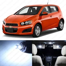 13 x White LED Interior Light Package For 2012-2020 Chevrolet Chevy Sonic + TOOL