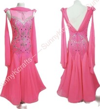 jz Handmade Women Samba Ballroom Swing Salsa Rumba Latin Dance Dress RHYTHM