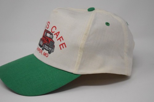 Vintage 5 Panel Snap Back Hat Judy's Cafe Jasper, MO - Picture 5 of 12