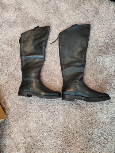 Franco Sarto braune kniehohe Damenstiefel 7,5, schwarz, Neu im Karton - reduzierter Preis! - Bild 2 von 3