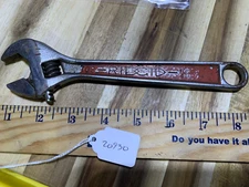 Vintage Riggid 8" adjustable wrench (lot#20930)