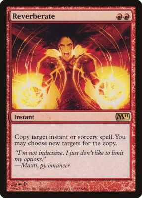 Reverberate - Magic 2011 Excellent Magic MTG