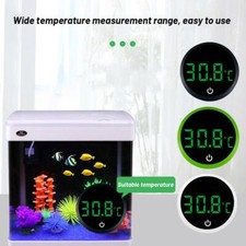 Aquarium Fish Tank Temperature Sensor Gauge Digital New Thermometer K8I3