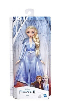 Elsa Frozen bambola 30 cm articolata capelli lunghi regalo