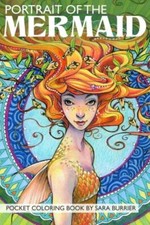 Portrait Of The Mermaid Coloring Book