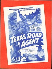 Road Agent (1941)  Dick Foran, Leo Carrillo, Andy Devine  western press sheet