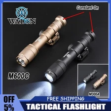 WADSN Airsoft Surefir M600C M300A Tactical Scout Light Flashlight LED NEW