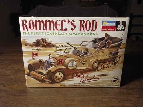 MONOGRAM ROMMEL'S ROD MODEL KIT 1/24 SCALE | eBay