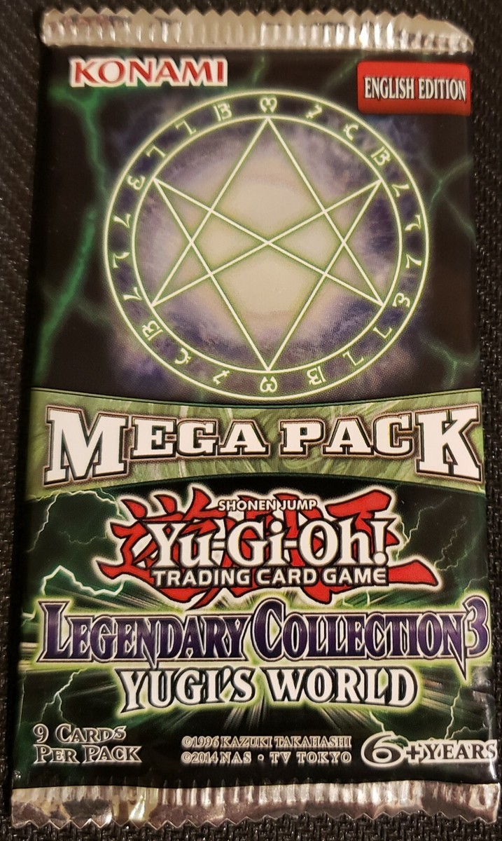 yugioh yugi's legendary decks 3 Yu-Gi-Oh! - Collection 3: World Mega Pack including 3 foil cards 4 Promo cards where can i buy yugioh