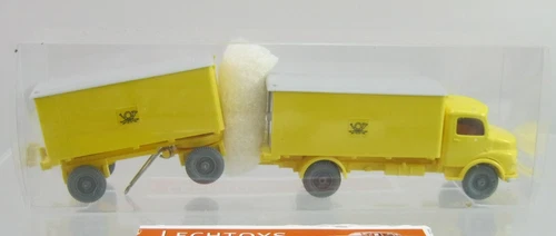 () Wiking 1:87,  Mercedes 1413 Kurzhauber Post Koffer, PMS Sondermodell top