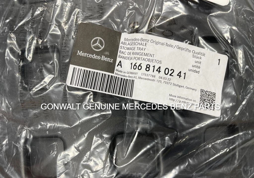 OEM 1668140241 Mercedes Benz GL X166 Trunk Cargo Liner GL320 GL450 