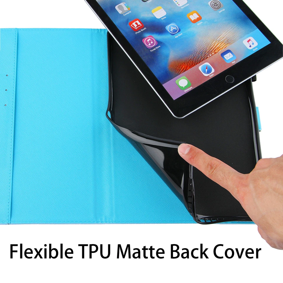 Tablet Case [Select Model] - Leather Flip Case Protective Cover with Stand D01DD - Image 2 of 2