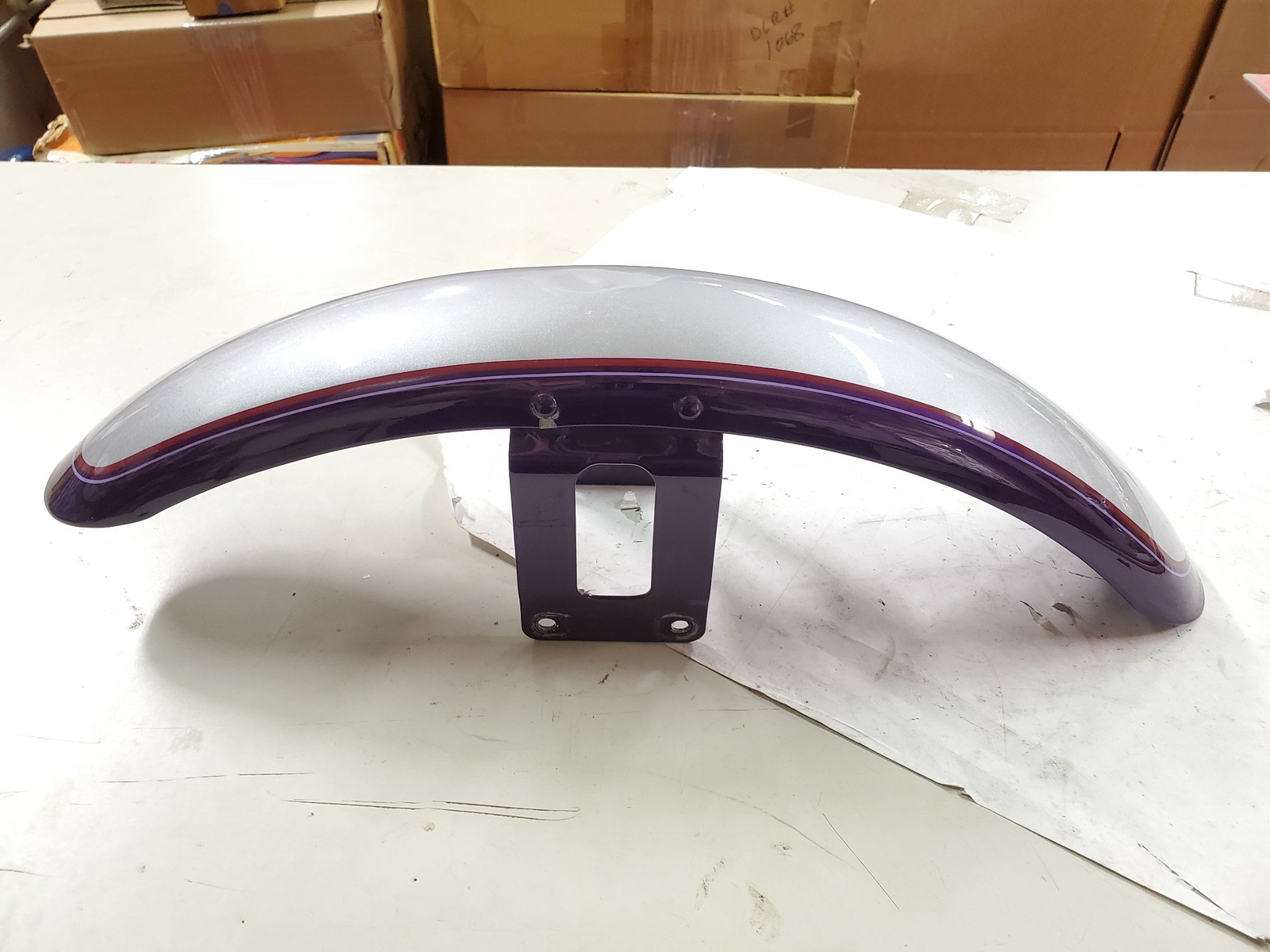 Narrow Glide 39mm Front Fender For Harley FX, FXR, Dyna & Sportster – Raw Unpainted
