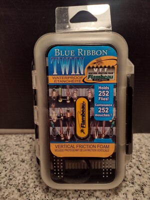 Flambeau Blue Ribbon Twin VFF Box For Fly Fishing Tackle (For Flies/Tackle Box).