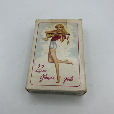 1950s 55 Glamour Girls Pin Ups Playing Cars Set 55 Diffrent 