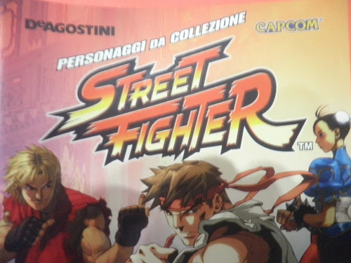 Complete Series 75 Action Figure 3D Street Fighter Collection Capcom De Agostini