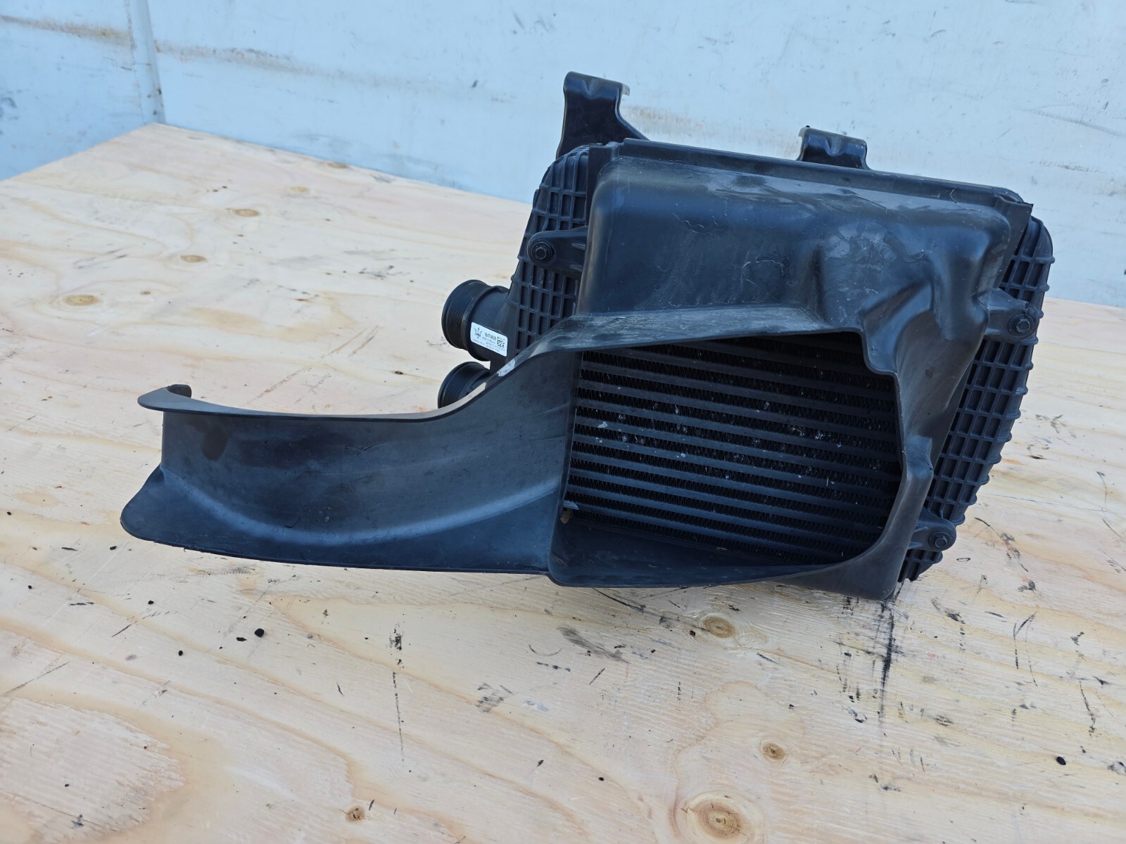 LEFT SIDE DRIVER RADIATOR INTERCOOLER OEM 14-19 MASERATI GHIBLI S QUATTROPORTE
