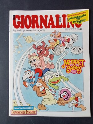 Il GIORNALINO Magazine Muppet babies Soc. São Paulo No. 44 1987