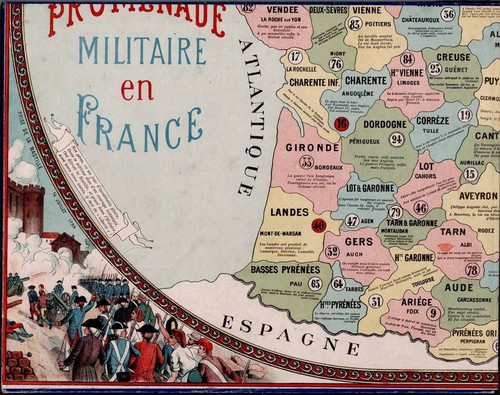 PROMENADE EN FRANCE vers 1895 / jeu ancien militaria - Picture 6 of 10