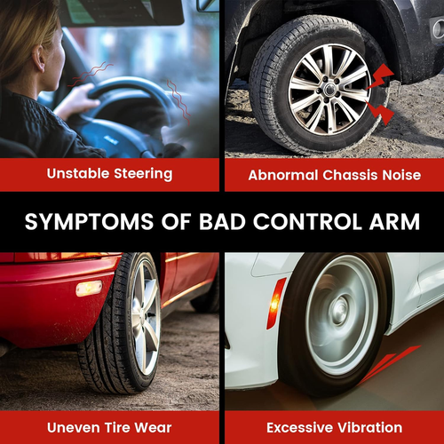 Querlenker vorne unten mit Kugelgelenken 8 Stück für 2005-2010 Chevy Cobalt HHR 2007-2 - Bild 5 von 9