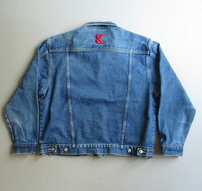 Vintage Karl Kani Denim Jean Jacket XL Rap Hip hop Blue | eBay 