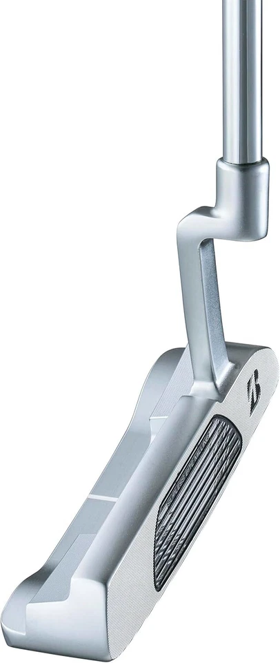 BRIDGESTONE GOLF BP-1 BLADE MENS PUTTER 34 INCH PLUMBERS NECK w/ Head Cover - Image 3 of 4