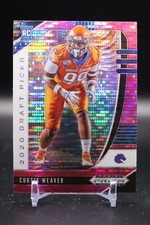 Curtis Weaver, Boise State, 2020 Panini Prizm Draft Picks, Pink Pulsar, RC, #166