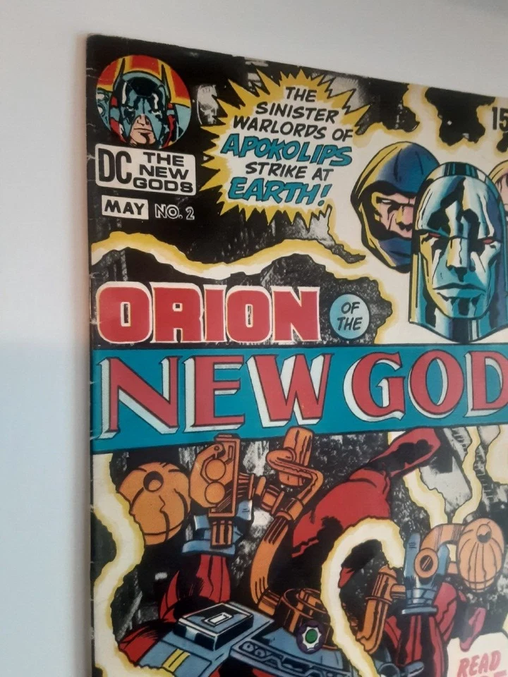 ORION of the NEW GODS # 2 DC COMICS May 1971 DARKSEID 1st COVER APPEARANCE VG+ - Image 2 of 4