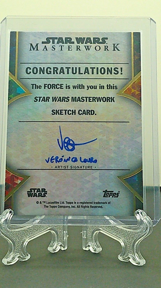 Star Wars Masterwork Luke Skywalker Sketch 1/1 - Image 2 of 2