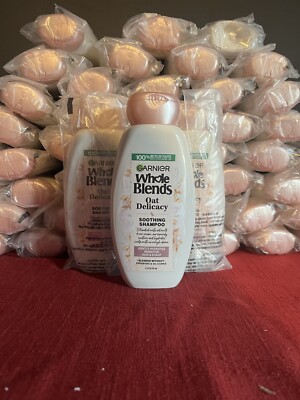 Garnier Whole Blends Gentle Oat Delicacy Shampoo 5 Bottle Bundle