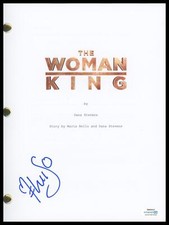 Thuso Mbedu "The Woman King" AUTOGRAPH Signed 'Nawi' Full Script Screenplay ACOA