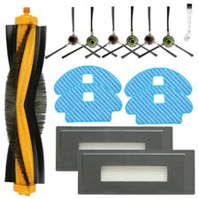 Brush Filter Roller Replacement Parts Fit Ecovacs Deebot OZMO 930 Robot Vacuum