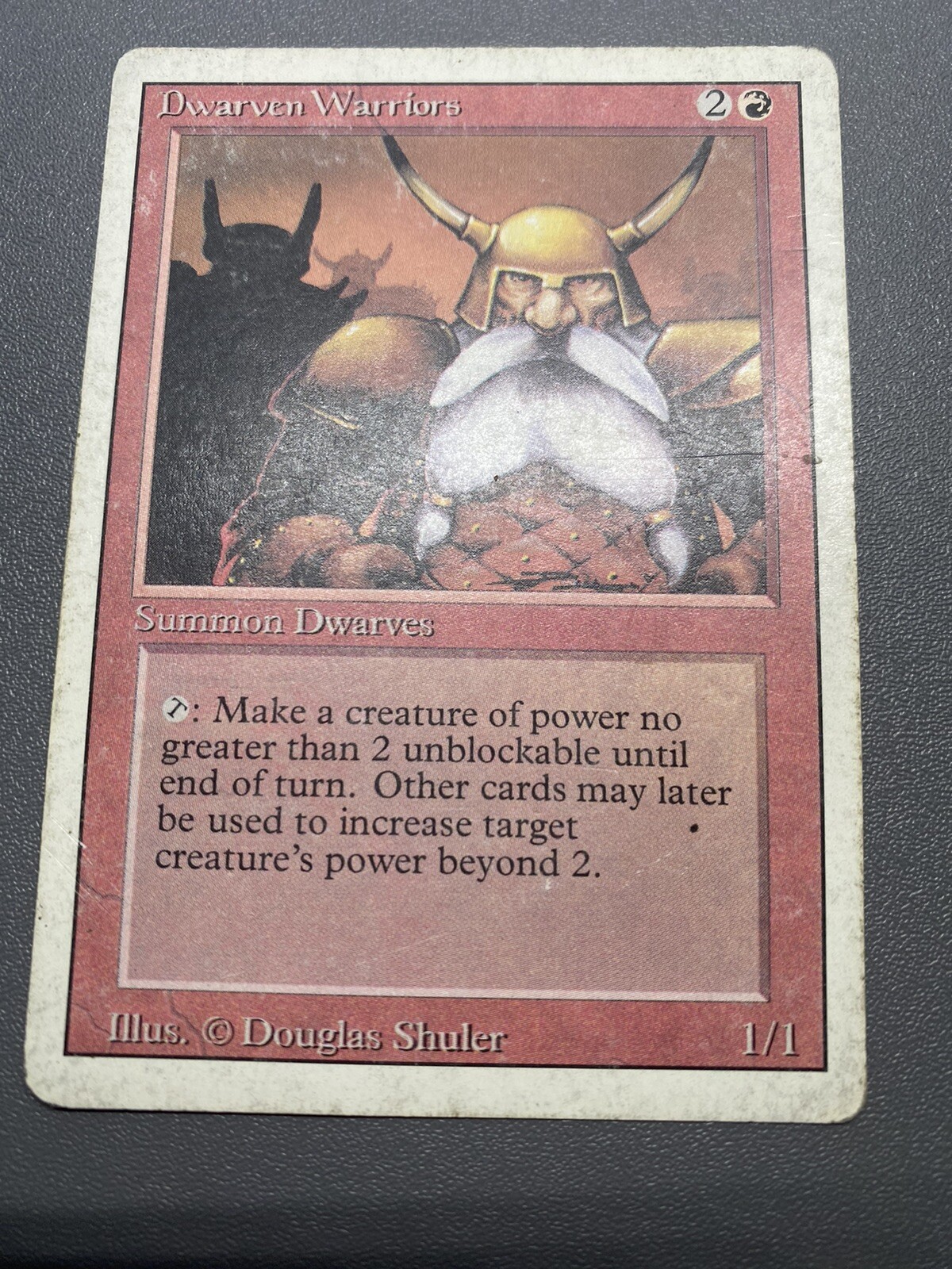 Dwarven Warriors Unlimited Common HP MAGIC THE GATHERING