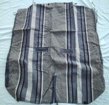 Small Mid Size Truck Bench Seat Cover Navy Tweed New Nos