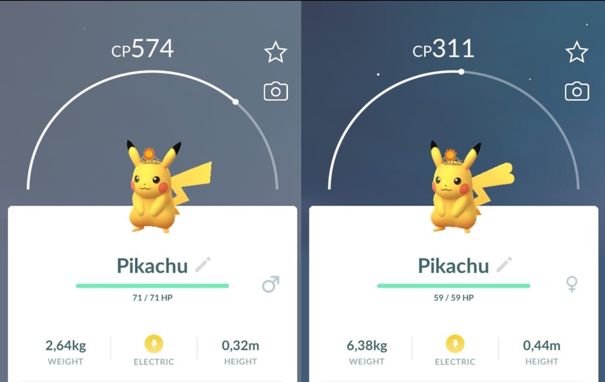 Pokémon Go Pikachu Sun Crown - Pokemon Trade Go | eBay