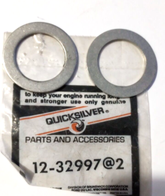 mino Mercury Quicksilver Washer NOS 12-32997 Qty. 2 (L-9778) | eBay