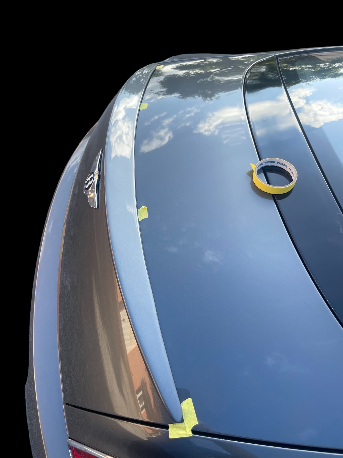 Bentley Continental GT Speed Supersports Sport Trunk Lip Spoiler 2004-11 MadeUSA