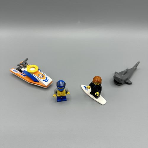 LEGO City 60011 Surfer Rescue Complete with Minifigures No Instructions No Box - Picture 2 of 14