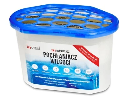 INVEST 1/2/4/6/8 Luftentfeuchter inkl. 230g Granulat Raumentfeuchter Absorber