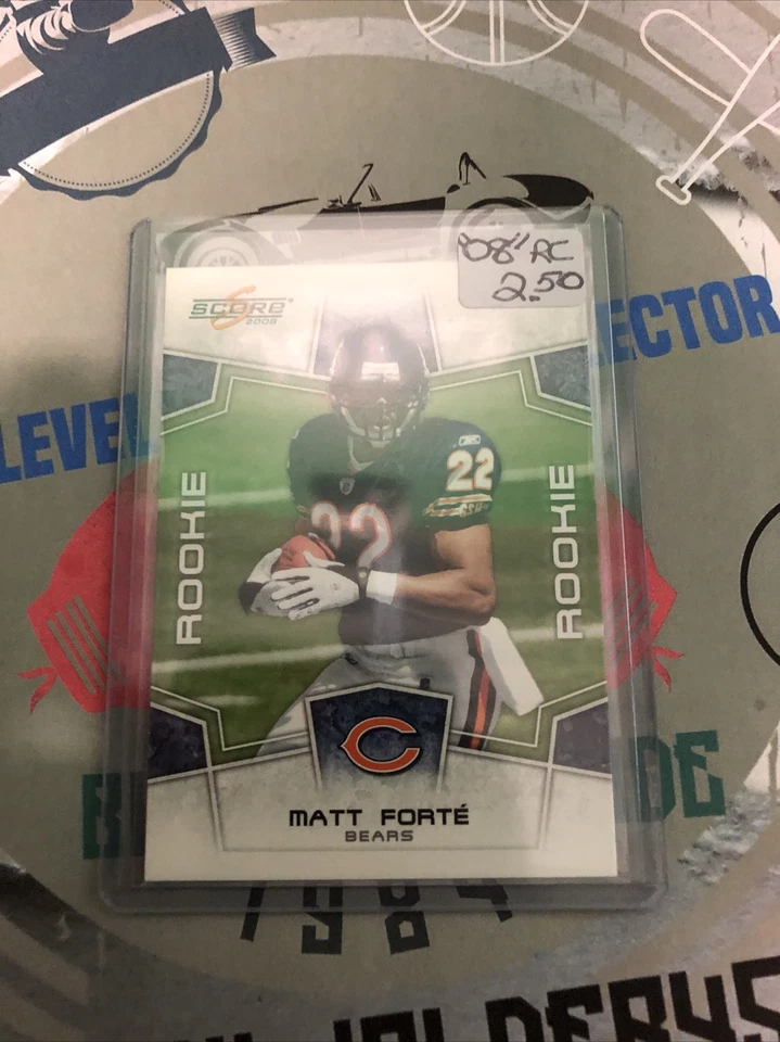 2008 Score #365 Matt Forte RC Chicago Bears  - Image 2 of 4
