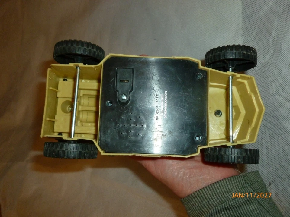 Veículo Jeep Chap Mei Exército Caminhão Militar Vintage 2008 8" Plástico - Imagem 4 de 4