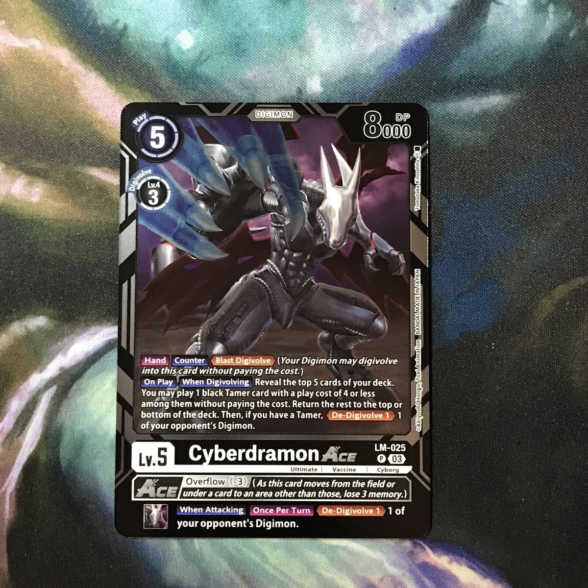 Digimon Card Game Cyberdramon ACE LM-025 P Special Limited