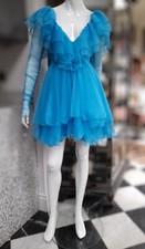 👗UK6 Forever Unique abito da ballo Villanelle a strati in tulle a strati nuovo romantico nuovo