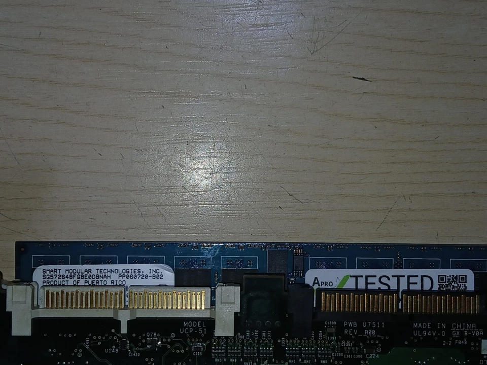 ✔️⚙️WORKING DELL PERC 5/i SAS SATA RAID CONTROLLER 512MB CACHE 0MX961 - Image 4 of 4