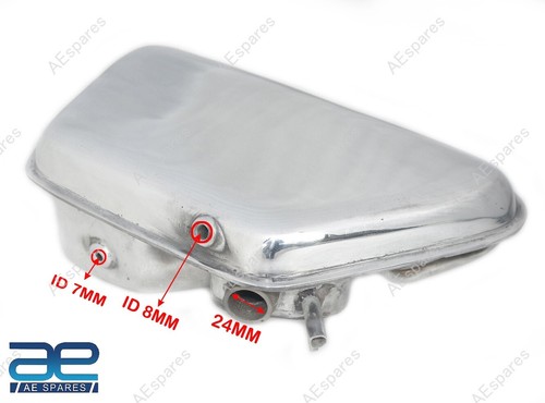 Huile Réservoir Alliage Aluminium Pour Norton Commando Fastback 1968-70 Aes - Photo 3/6