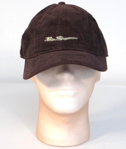 Brown Corduroy Baseball Cap Hat Adult 