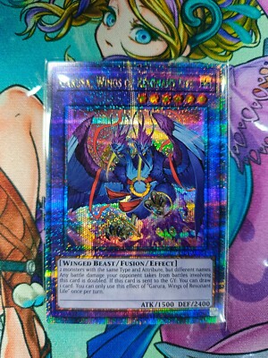 Yugioh Asian English OCG ES01-AE024 Garura, Wings of Resonant Life - QCSE |  eBay